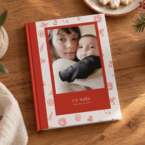 Fotoboek thema Kerst Cotton Bird