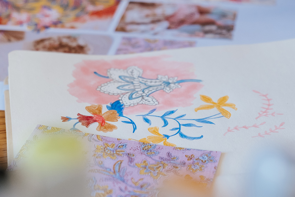 Impression dans l'atelier Cotton Bird