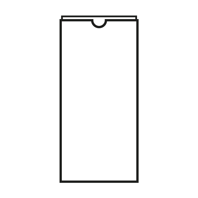 Carte pochette portrait